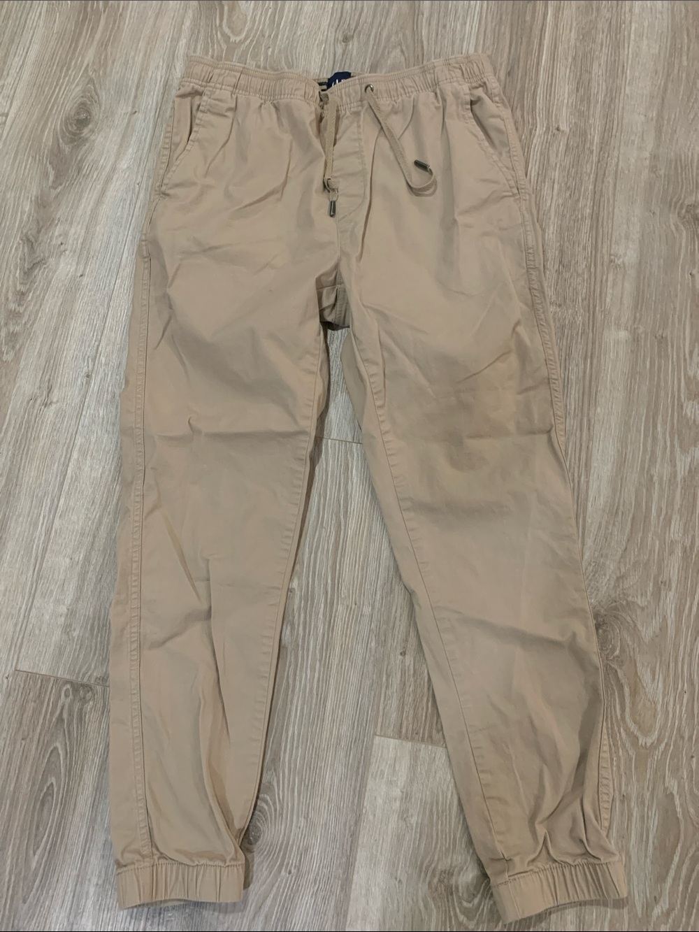 GAP Men's Tan Drawstring Joggers